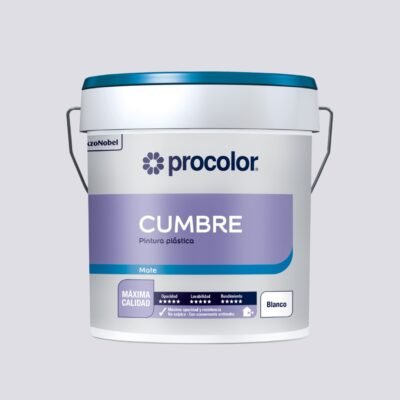 Tinta Plástica Mate CUMBRE - Branco Papiro - RAL 9018