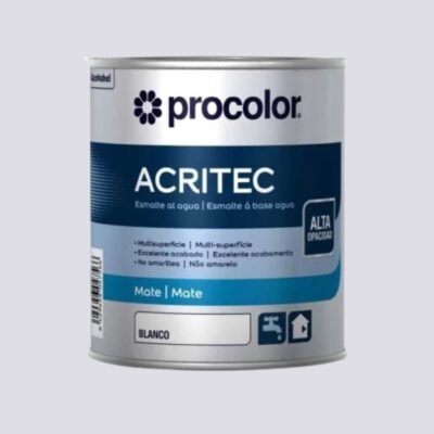 Tinta Esmalte ACRITEC Mate - Chocolate - RAL 8017