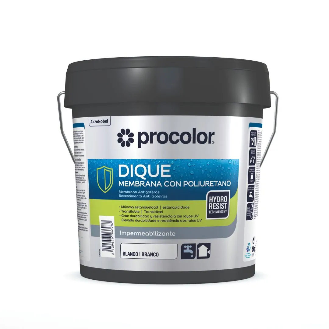 Dique Membrana com Poliuretano PROCOLOR