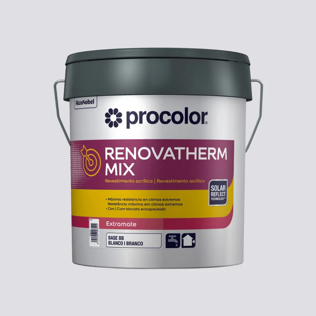 Base BB Tinta Acrílica Exterior Renovatherm MIX – Procolor