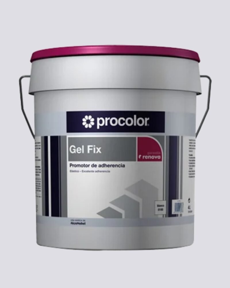 Gel Fix Primário Transparente e Elástico para Aderência em Fachadas – PROCOLOR