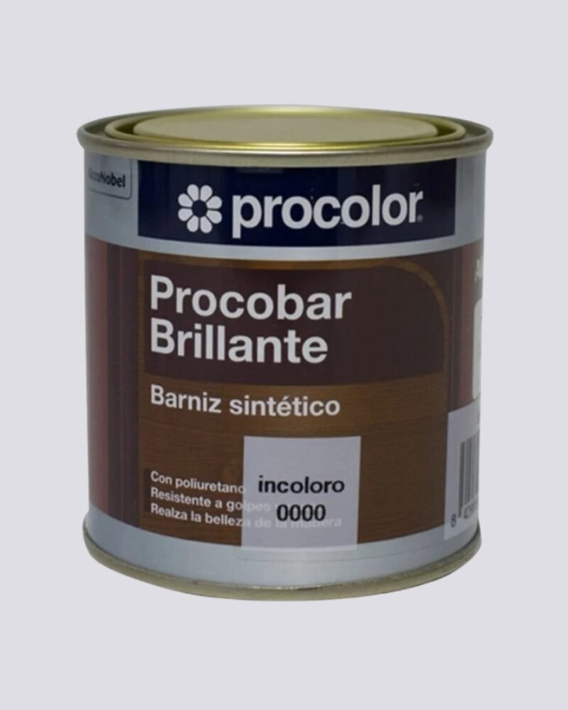 Verniz Procobar Brilhante PROCOLOR – Proteção e Decoração para Madeira Interior e Exterior com Poliuretano e Alta Resistência