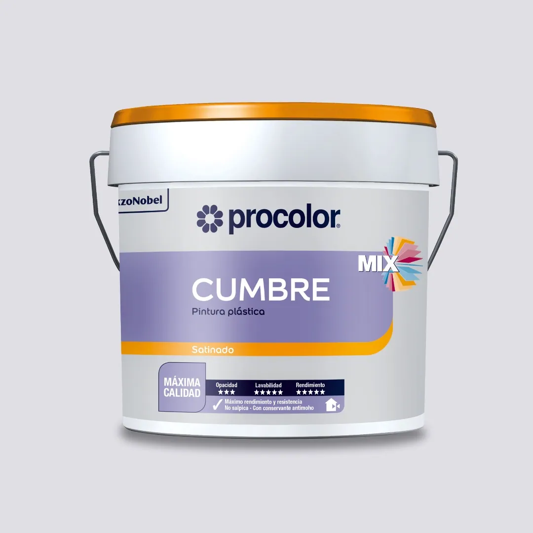 Tinta Plástica Acetinada CUMBRE Mix