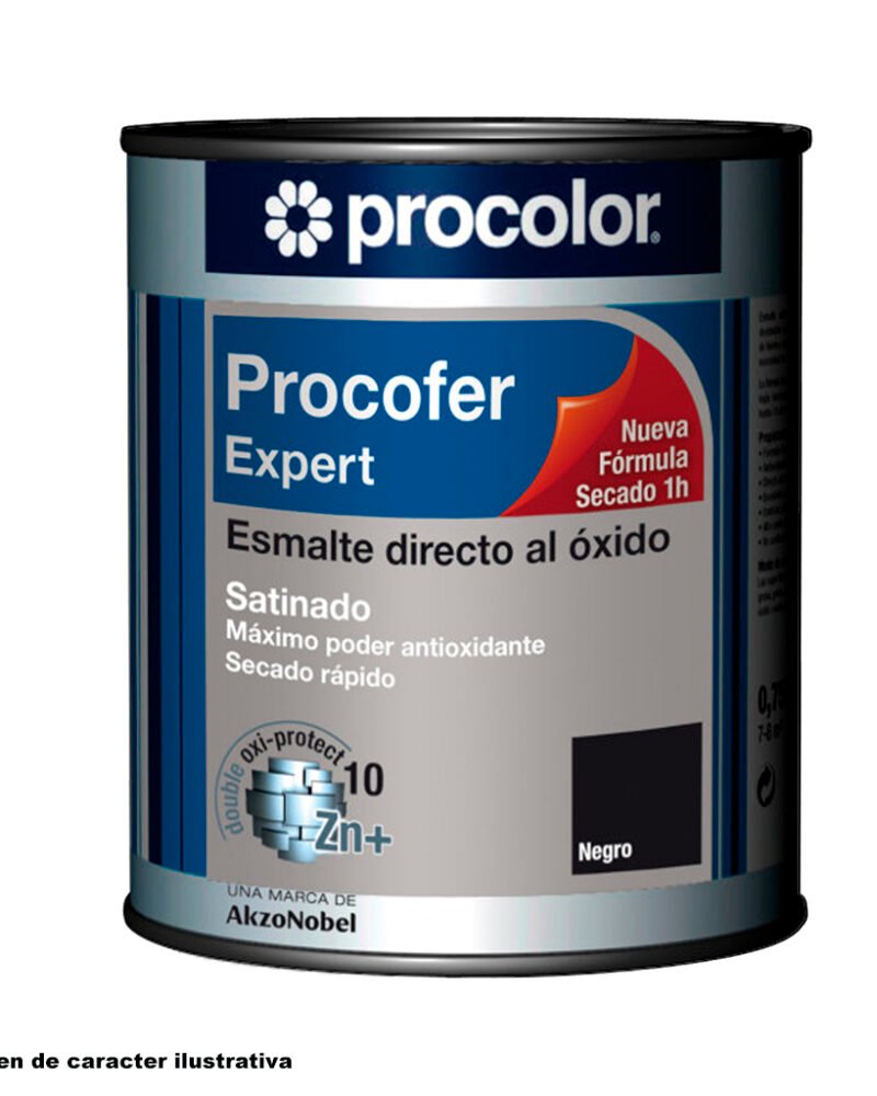 Tinta Esmalte Acetinado Procofer Expert para Ferro e Aço, Antioxidante e Alta Cobertura – PROCOLOR Garantia de Qualidade