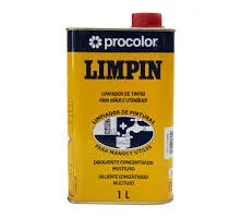 Diluente Limpin para Limpeza de Trinchas, Rolos e Manchas de Tinta – Procolor