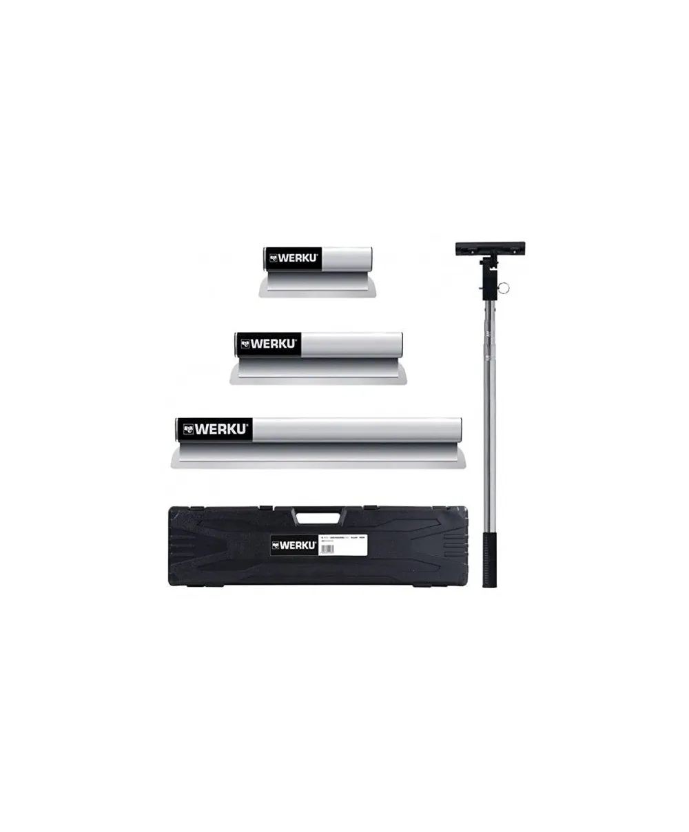 Jogo de Espátulas Amassar Cabo Extensível WK602540 – Werku
