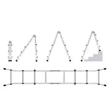 Escada Telescópica Multiuso WK700110 / WK700120 – Werku