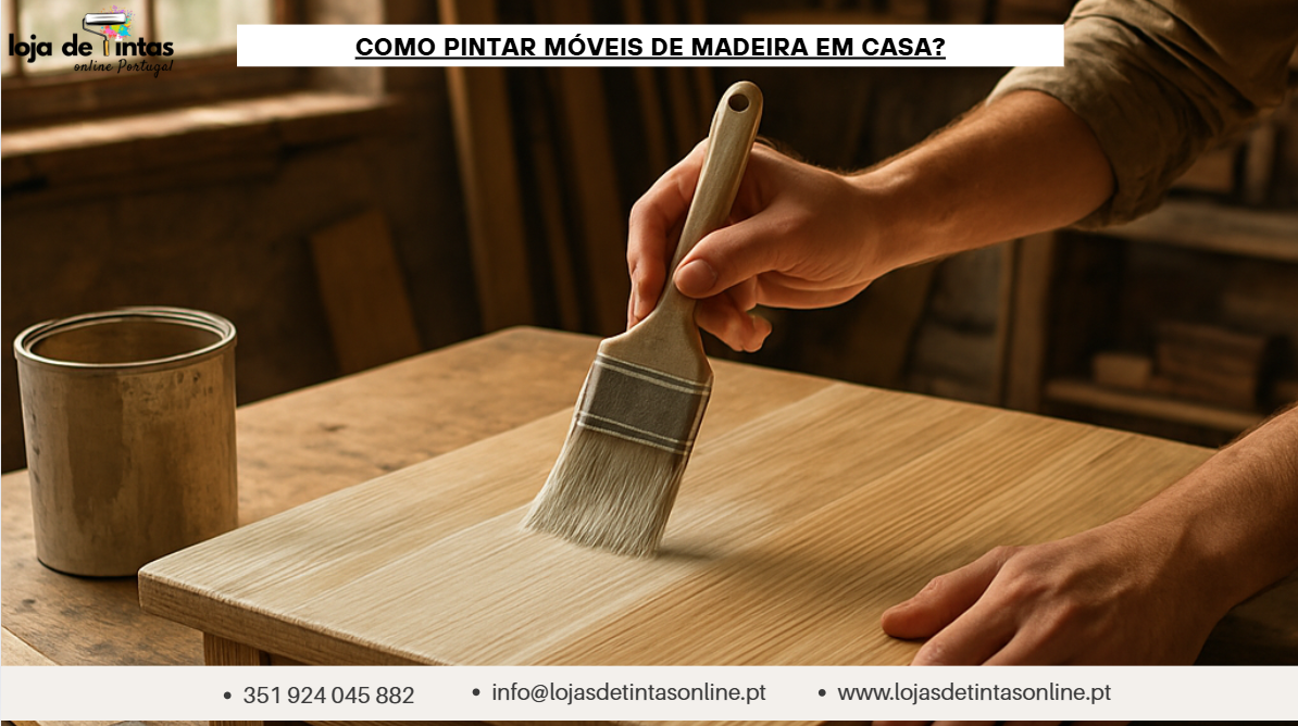 Pintura de móveis de madeira em casa passo a passo.