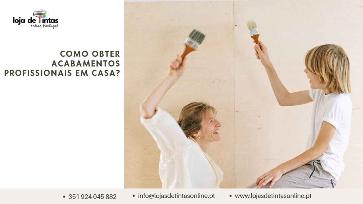 Aplicação de técnicas de pintura e acabamento para resultados profissionais em casa.