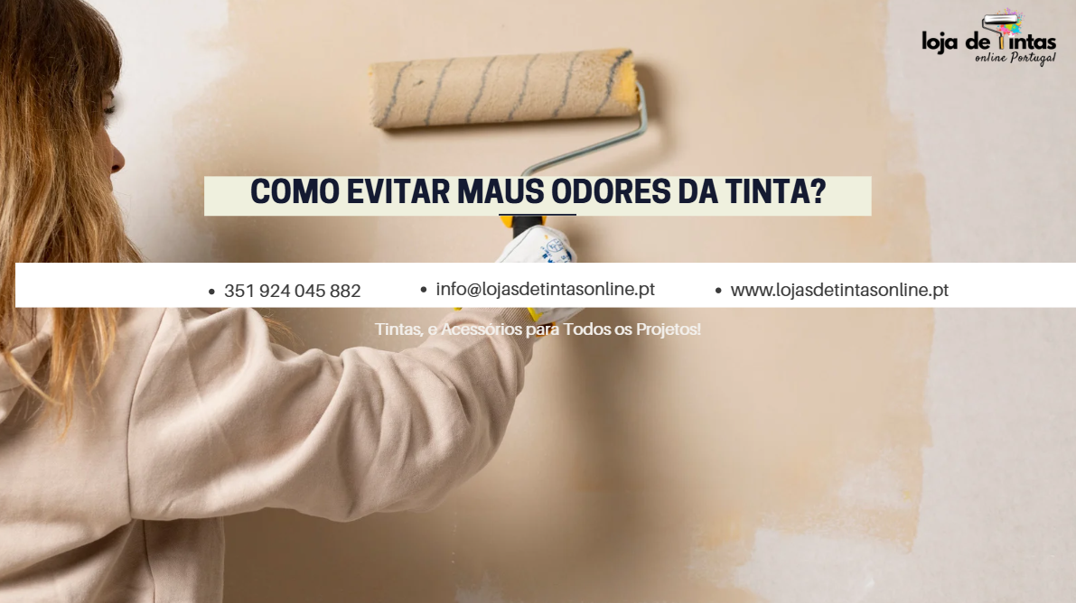 Divisão bem ventilada durante a pintura para evitar odores fortes.