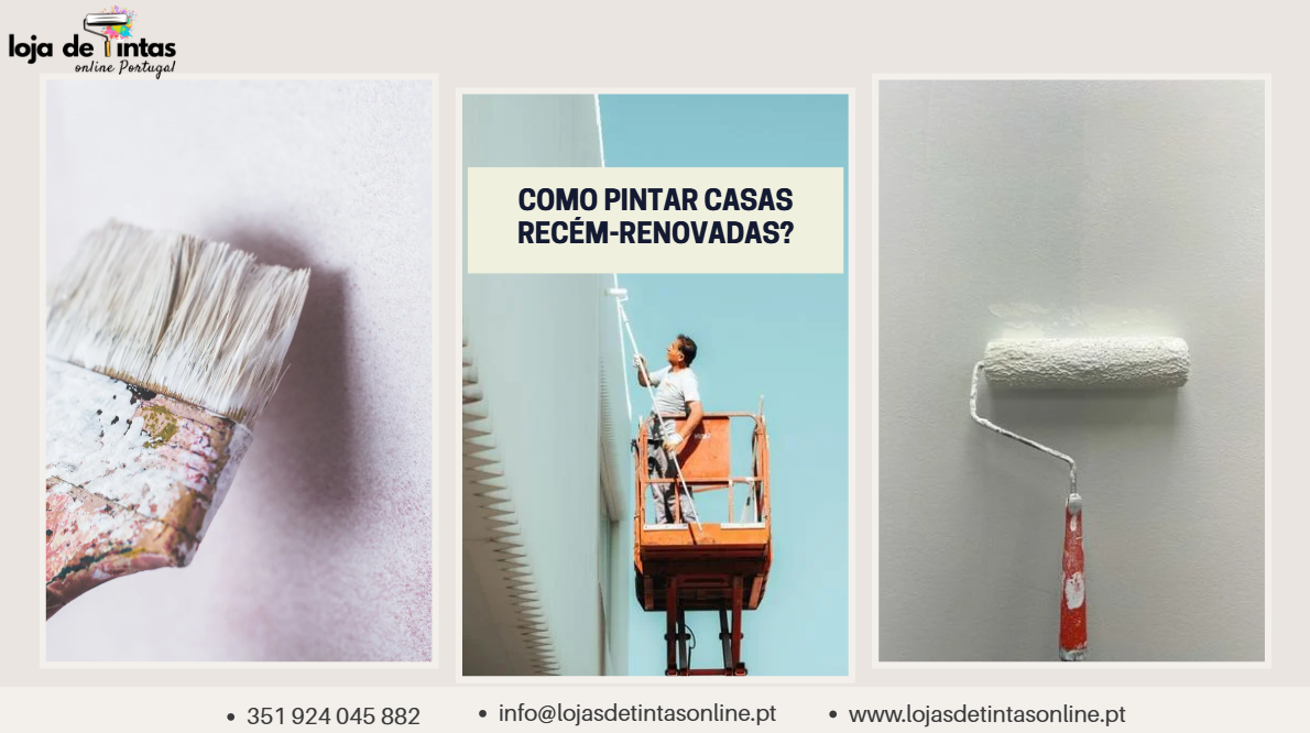 Pessoa a pintar o interior de uma casa recém-renovada com parede limpa e pronta.