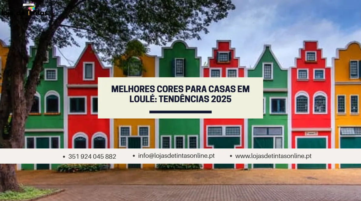 Paleta de cores tendência 2025 para casas em Loulé com estética moderna e acolhedora.