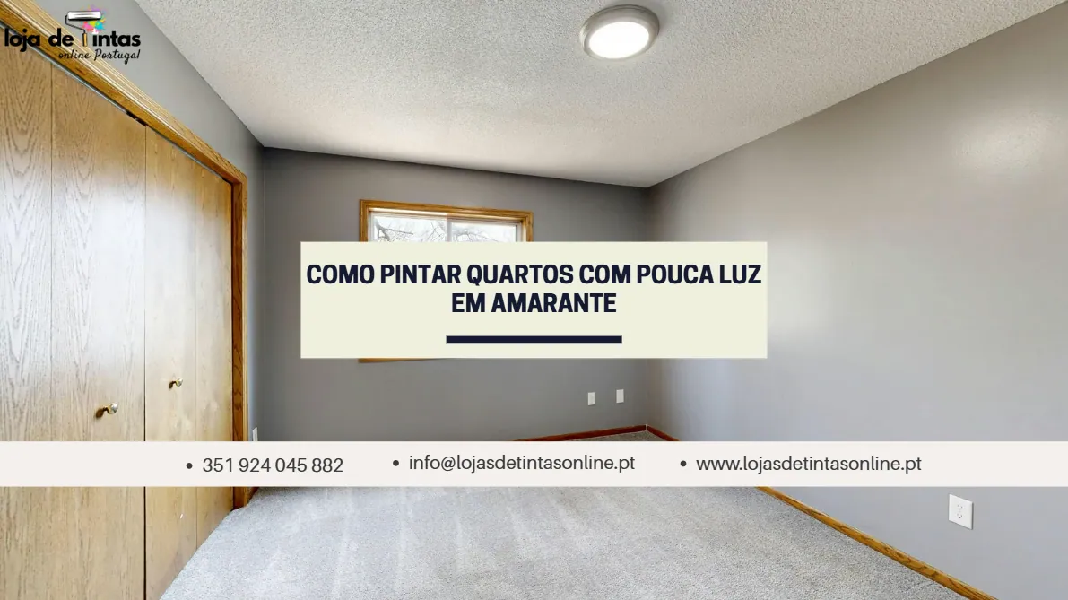 Dicas para pintar quartos com pouca luz em Amarante para maximizar brilho e sensação de espaço.