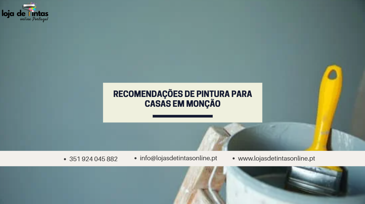 Recomendações de tintas e técnicas de pintura para casas em Monção.
