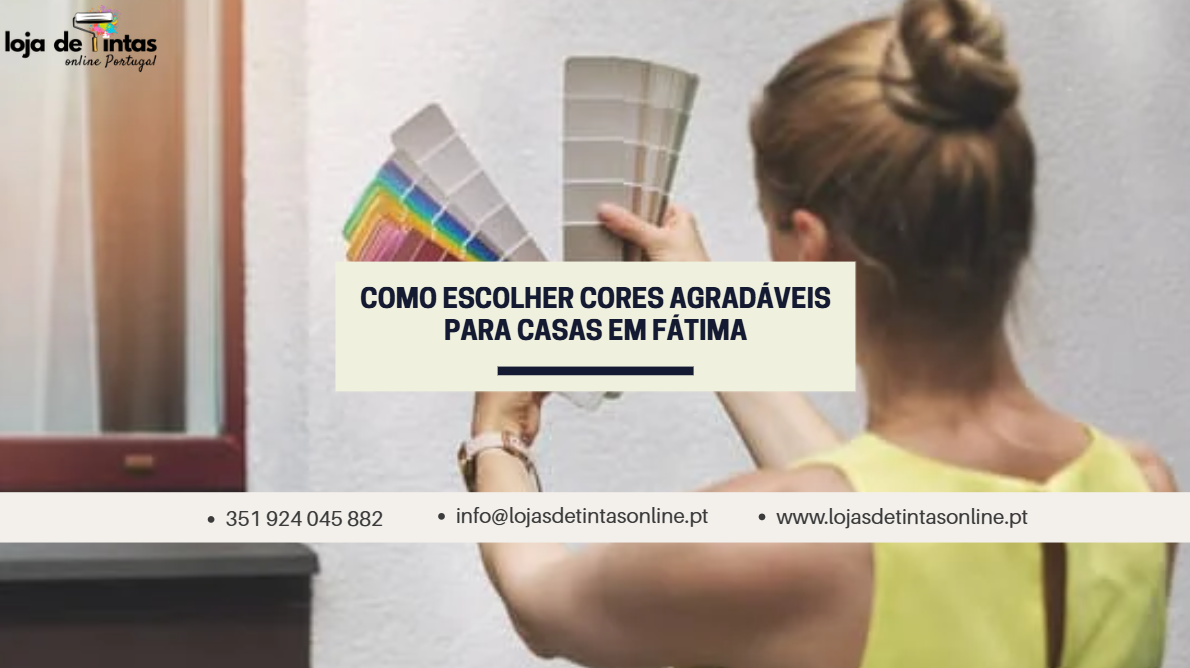 Paleta de cores agradáveis para casas em Fátima — inspiração para interiores e exteriores.