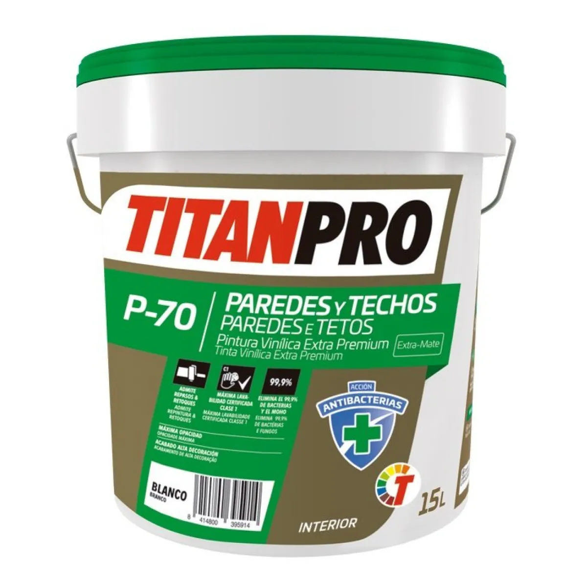 Titan Pro P-70 Tinta Vinílica Extra Premium A/B – TitanPro