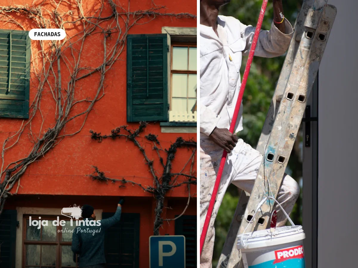 Tintas acrílicas vs siloxânicas: diferenças e vantagens