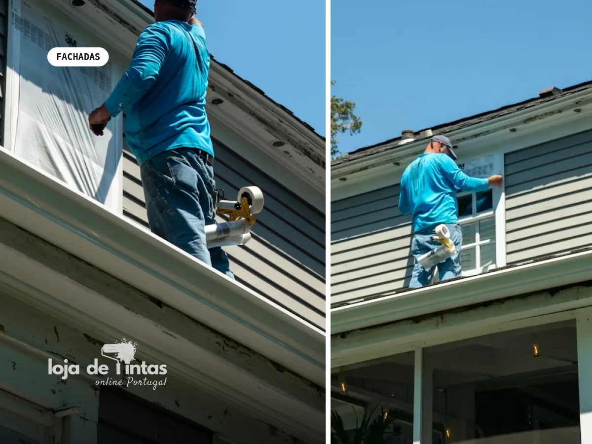 Como aplicar tinta hidrófuga em exteriores