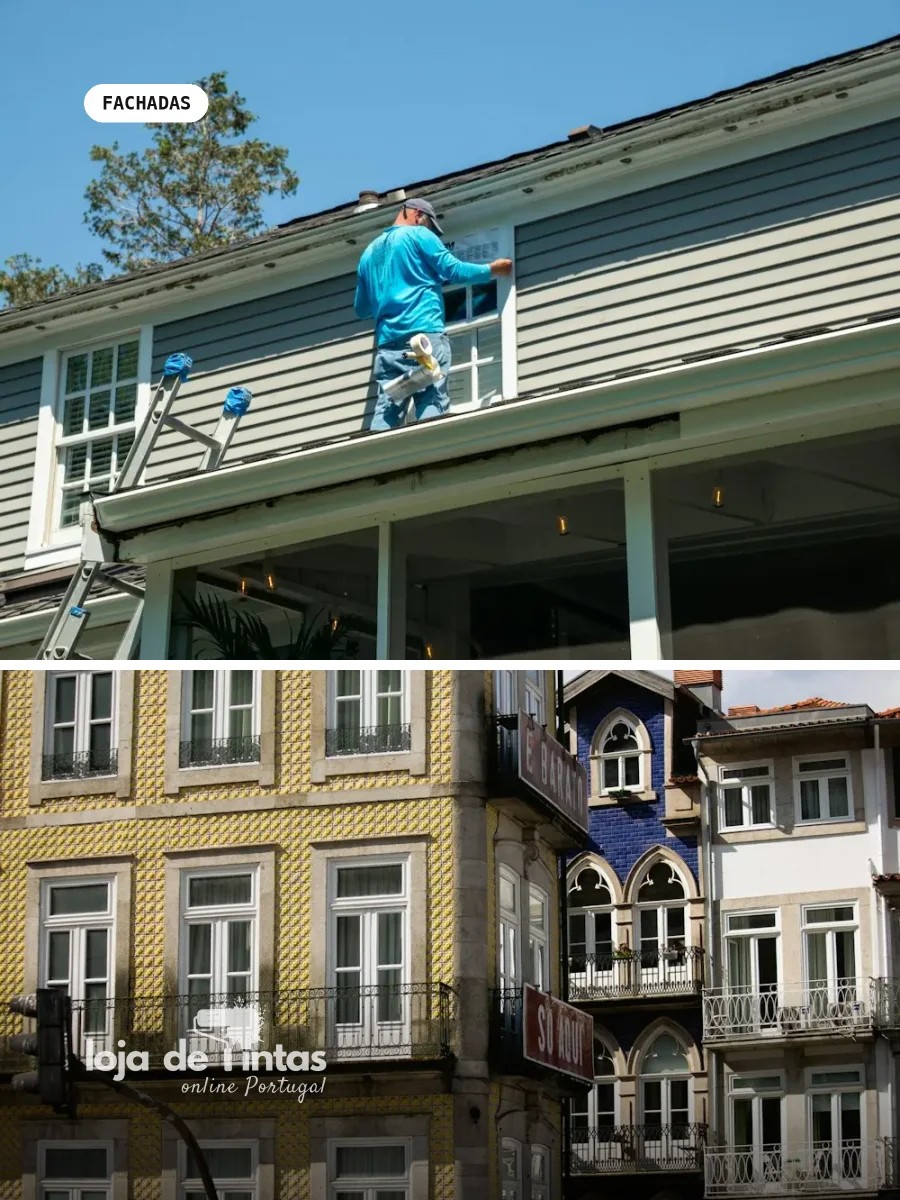 Como limpar uma fachada antes de pintar?