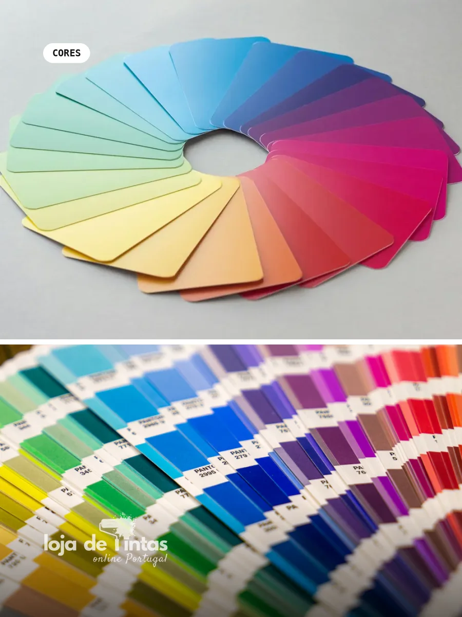 Paletas de cores inspiradas em Portugal