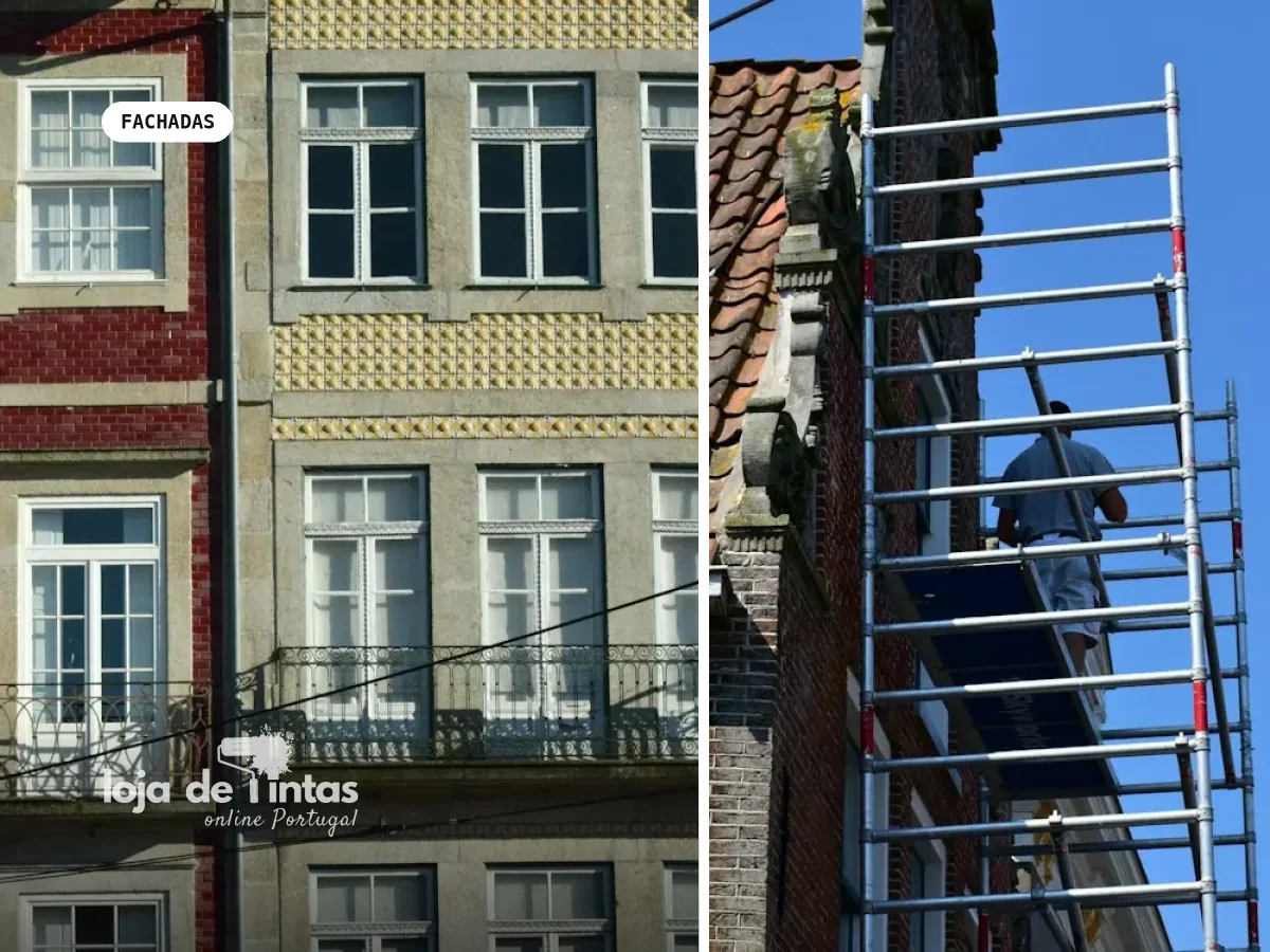 Tintas siloxânicas vs. acrílicas para casas em Setúbal