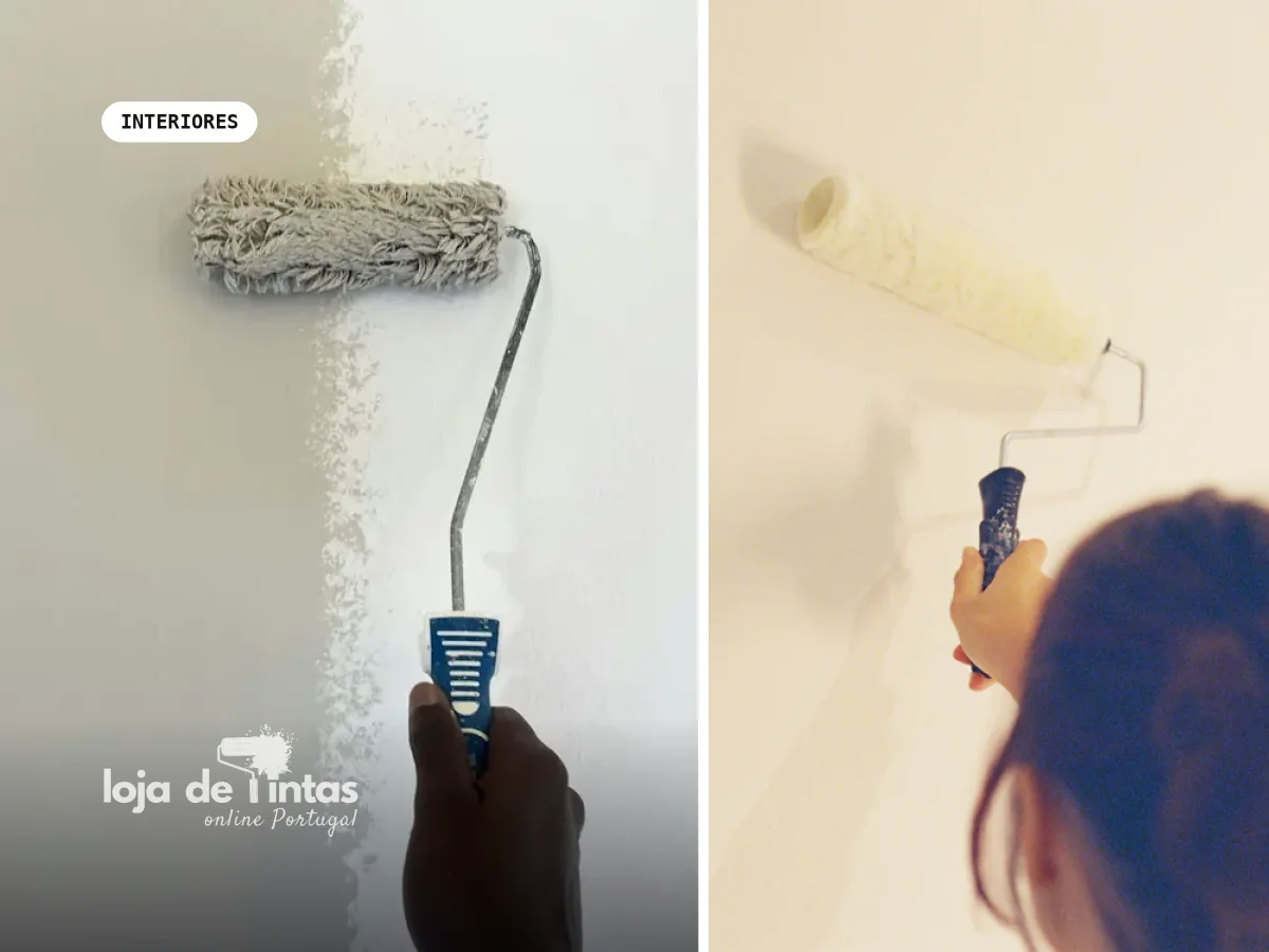 Como pintar paredes interiores em zonas húmidas de Viana do Castelo