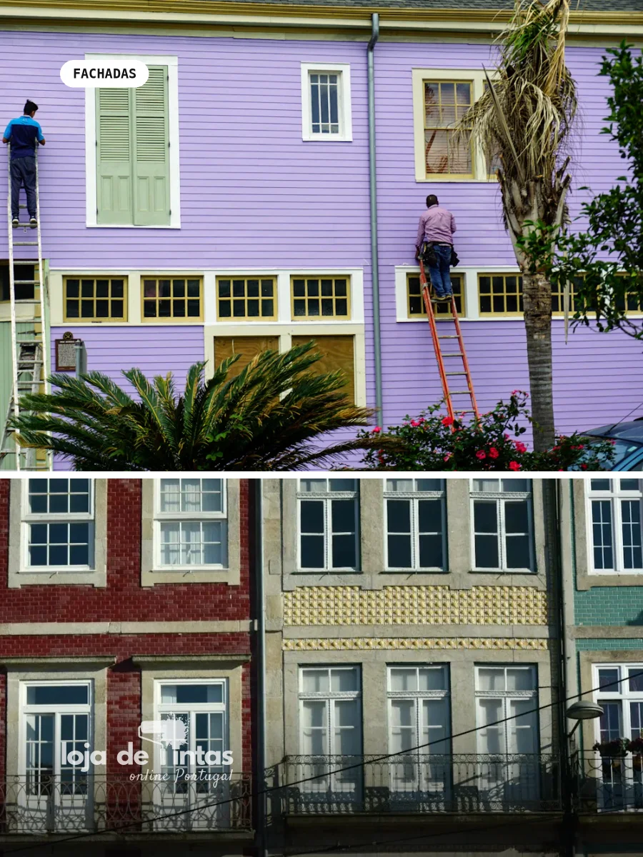 Como pintar fachadas brancas em Albufeira sem amarelecer