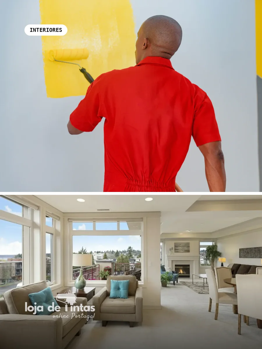 Tintas ideais para interiores de luxo em Cascais