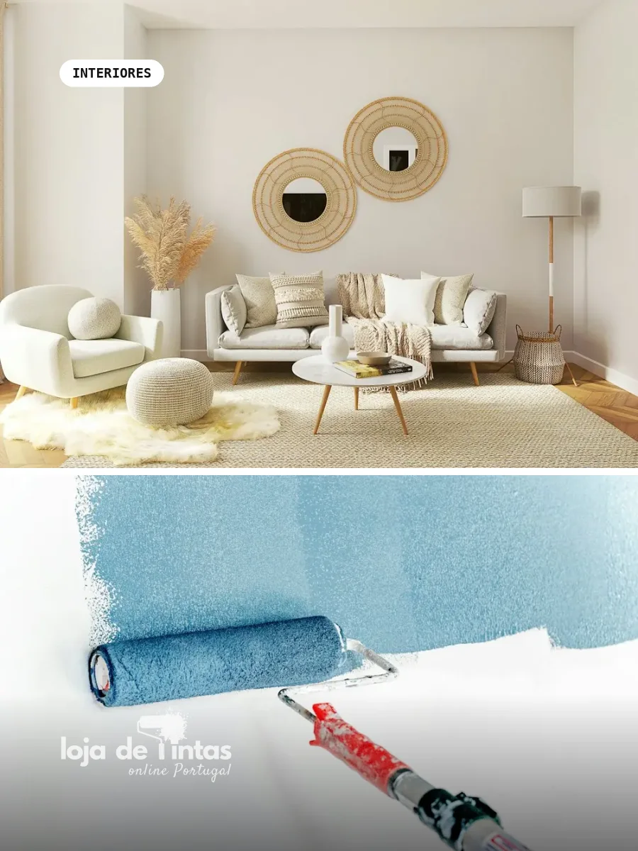 Como pintar quartos com pouca luz em Amarante