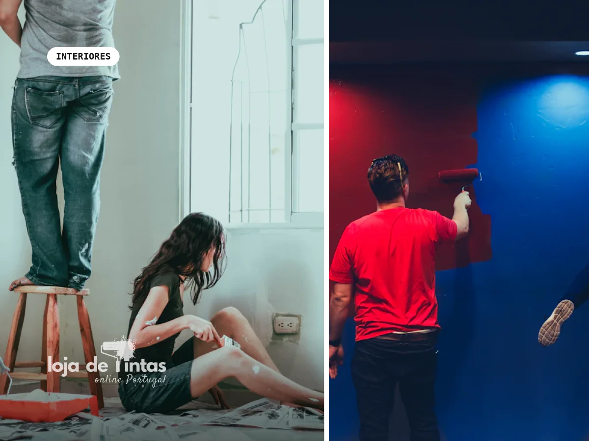 Tintas recomendadas para interiores em Proença-a-Nova