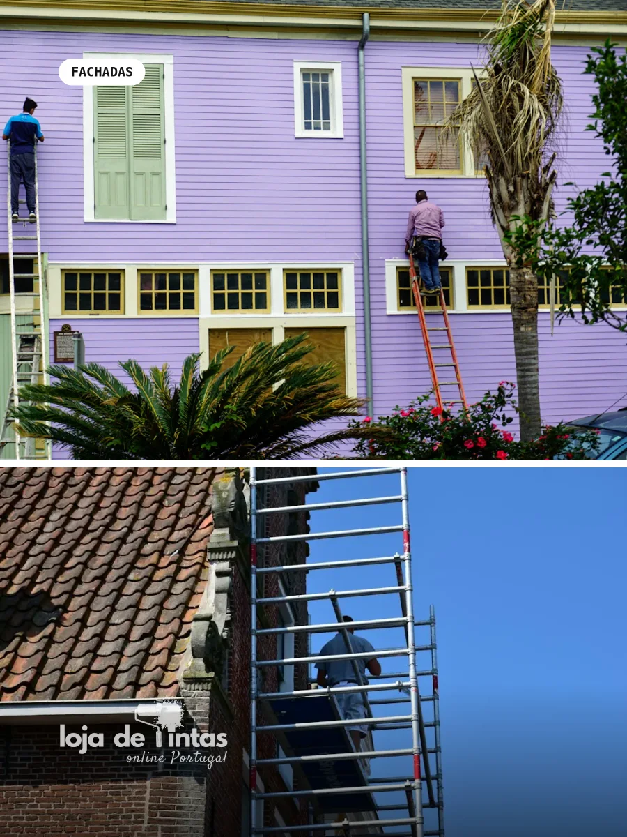 Pintura para proteger casas rurais em Aljezur