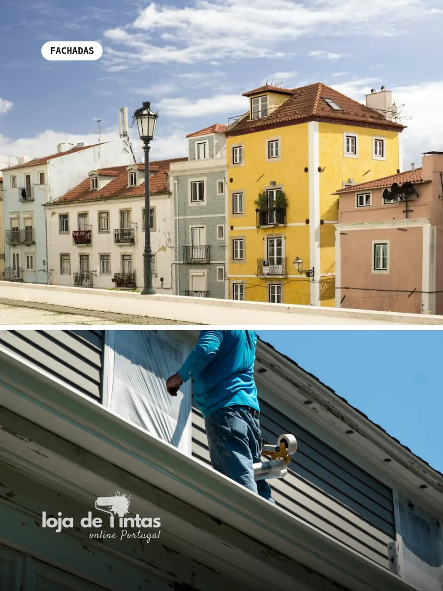 Como pintar fachadas em Santiago do Cacém