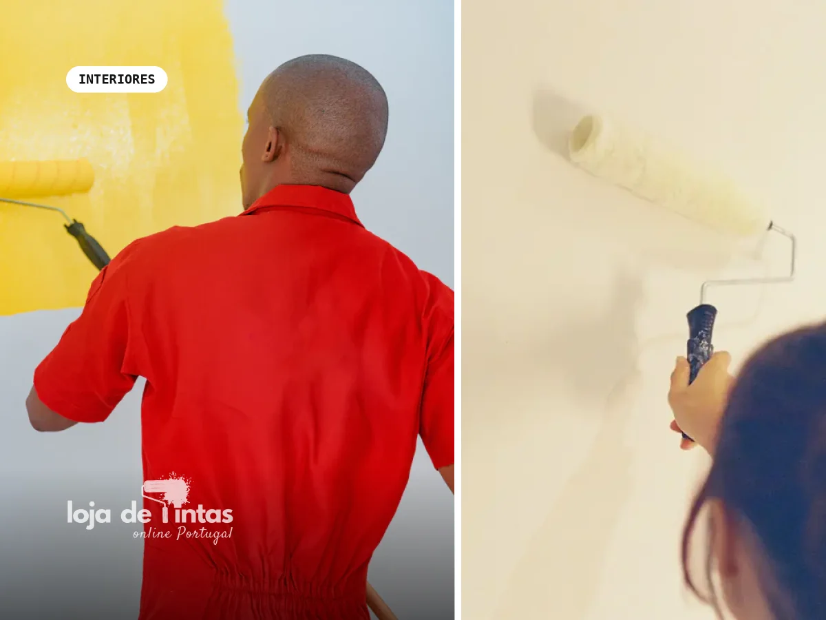 Como pintar casas com paredes antigas em Bragança
